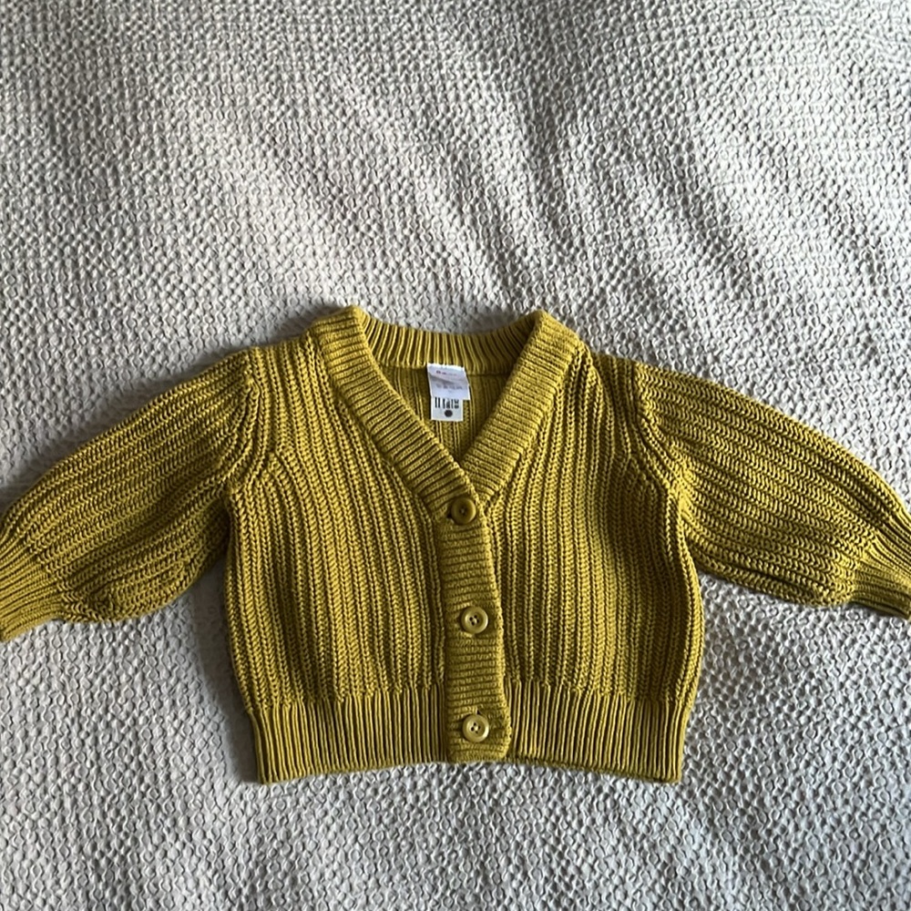 Hanna Anderssen Chunky Cardigan Sweater